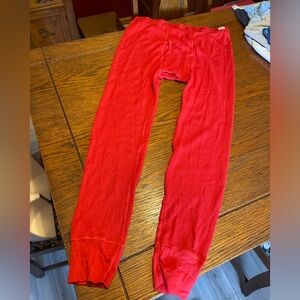 Ecko Unlimited Men's Red Thermal Leggings